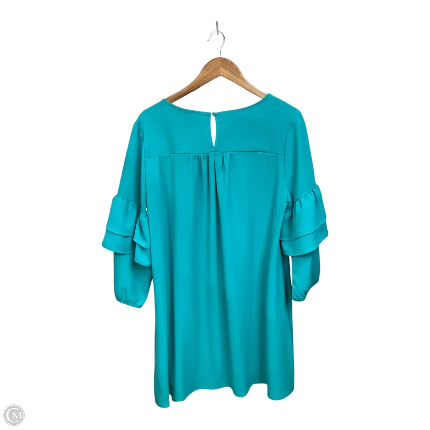 Dress Casual Short By Andree By Unit In Teal, Size: L