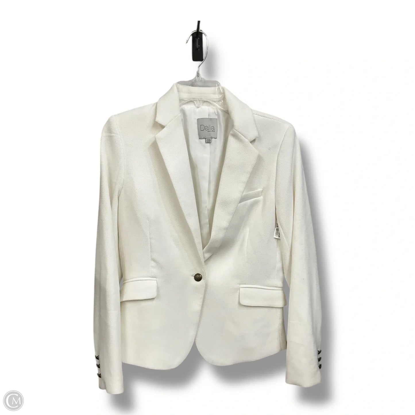 Blazer By Dalia In Ivory, Size: M