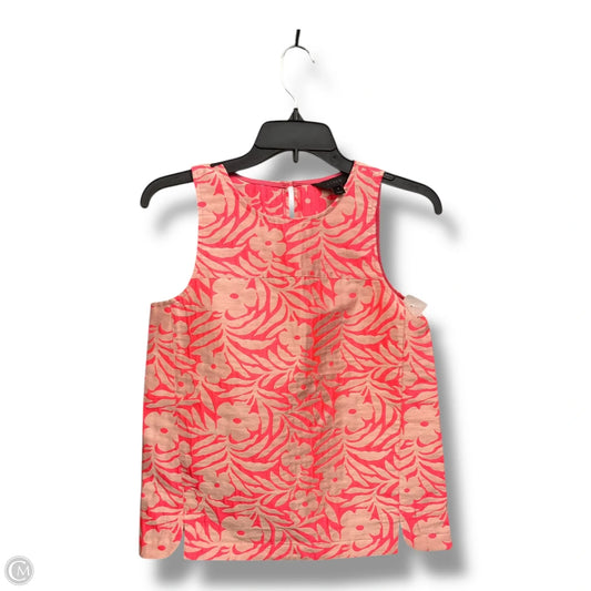 Top Sleeveless By J. Crew In Pink, Size: Xs