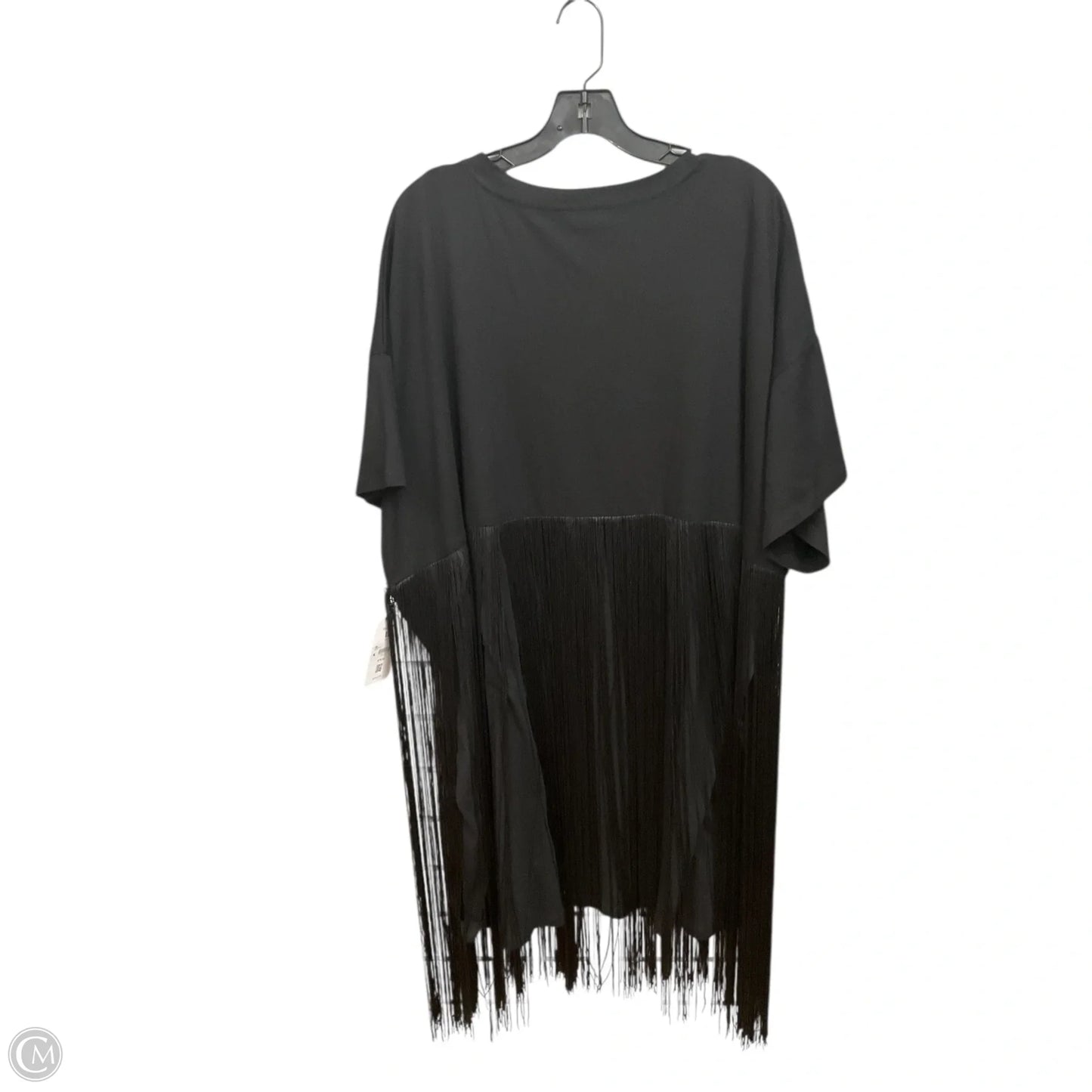 Top Short Sleeve By Clothes Mentor In Black, Size: 2x