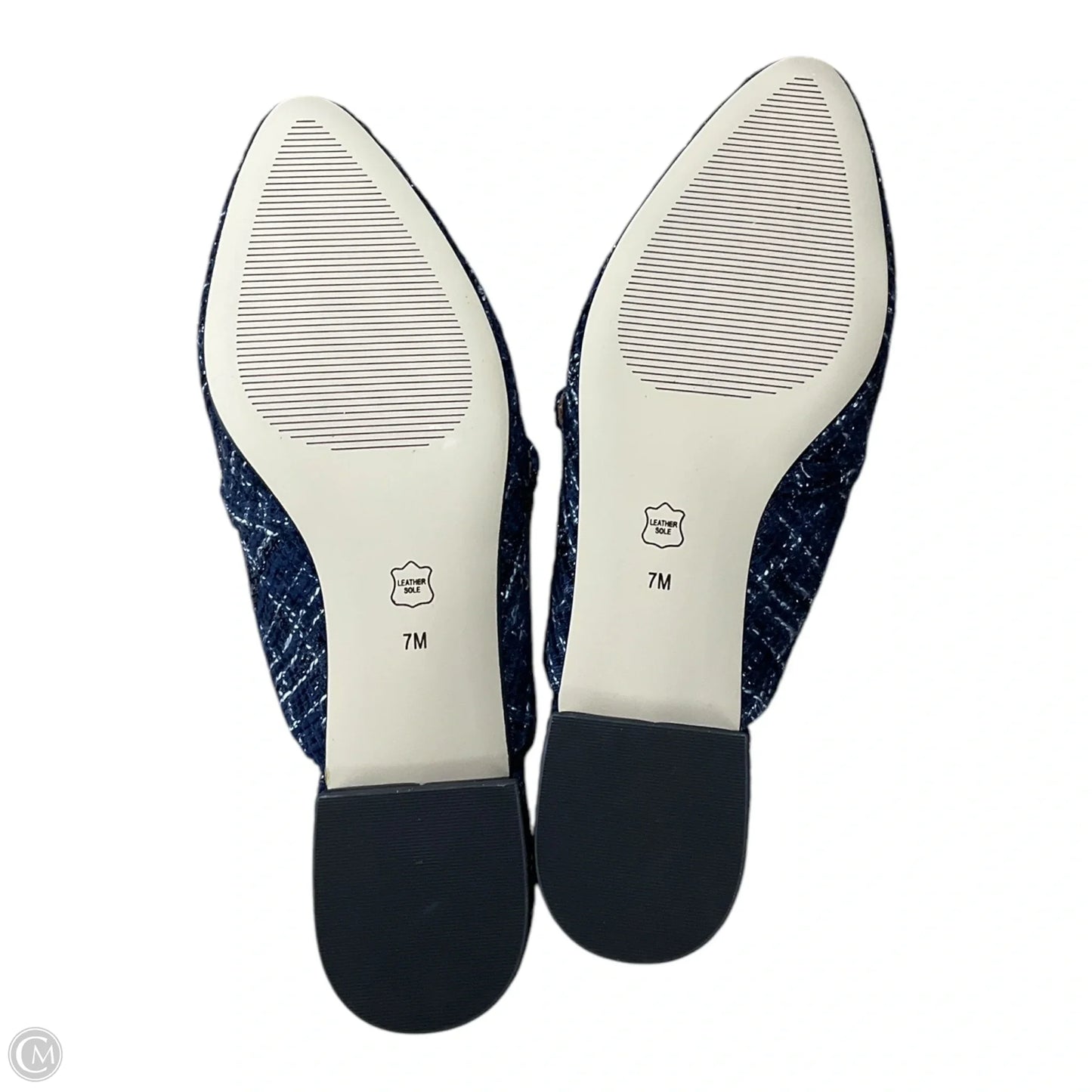 Shoes Flats By Talbots In Blue, Size: 7