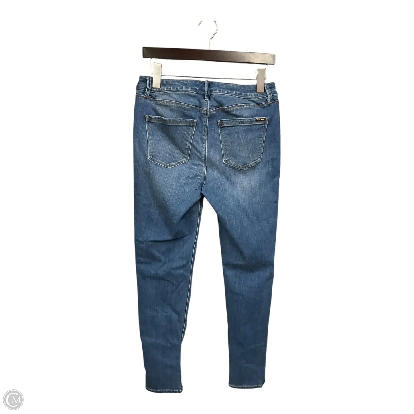 Jeans Skinny By White House Black Market In Blue Denim, Size: 4