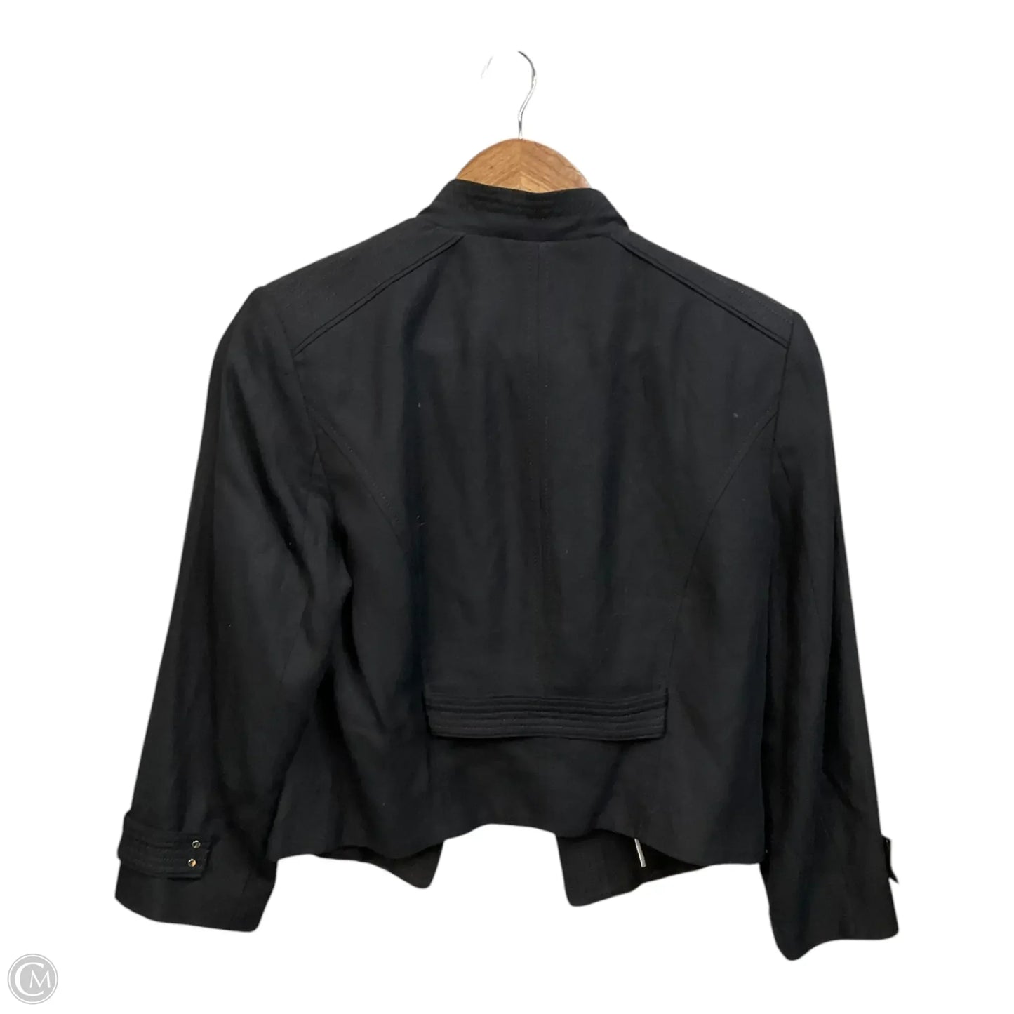 Jacket Moto By White House Black Market In Black, Size: 6