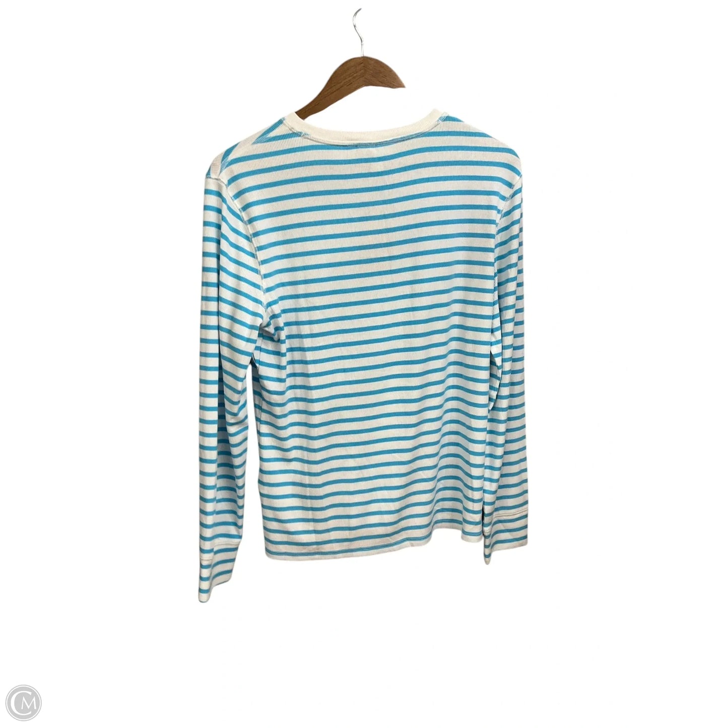 Top Long Sleeve By Clothes Mentor In Striped Pattern, Size: Xxl