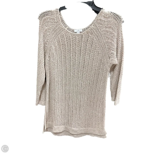 Sweater By J Jill In Oatmeal, Size: S