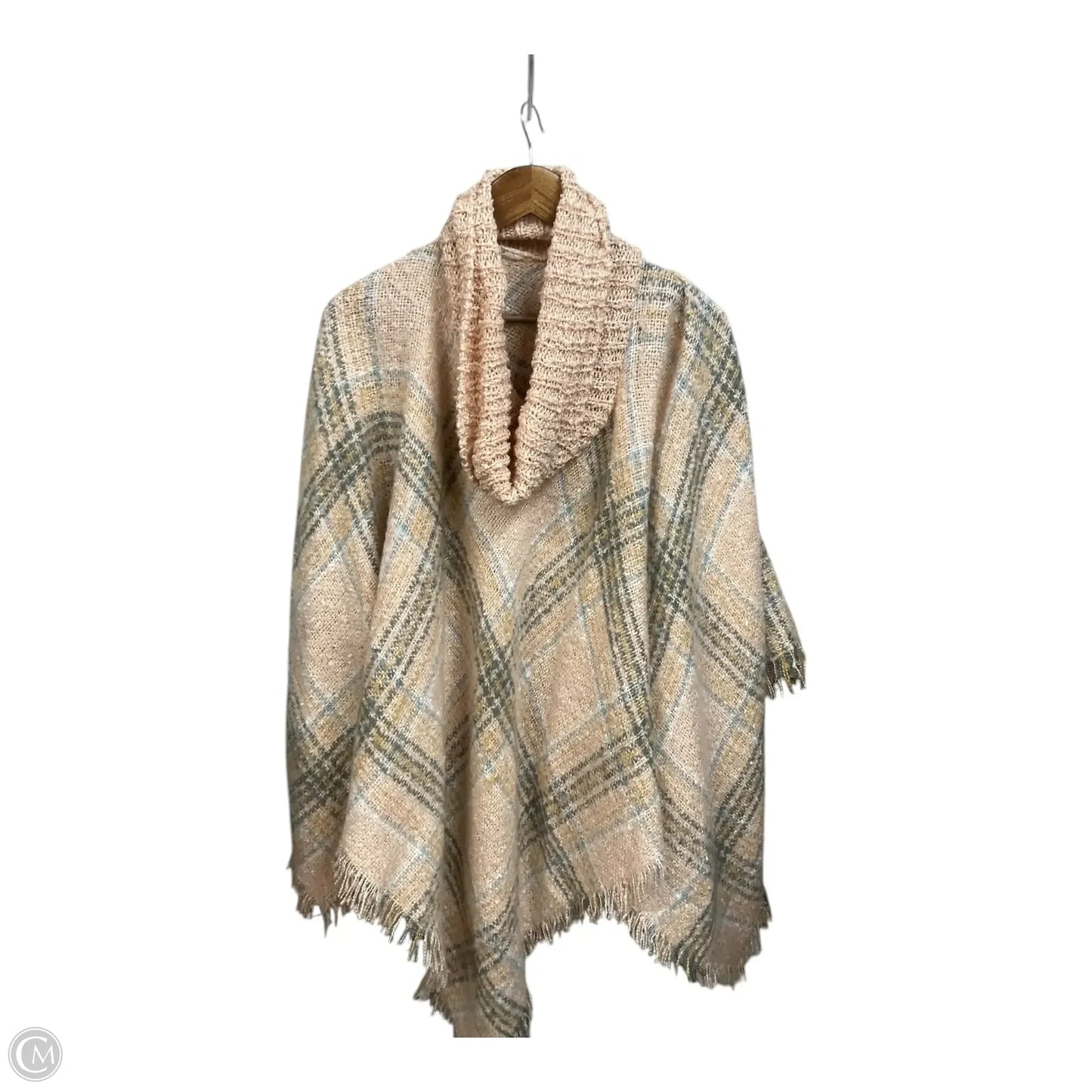 Poncho By Harve Bernard In Blush, Size: Os