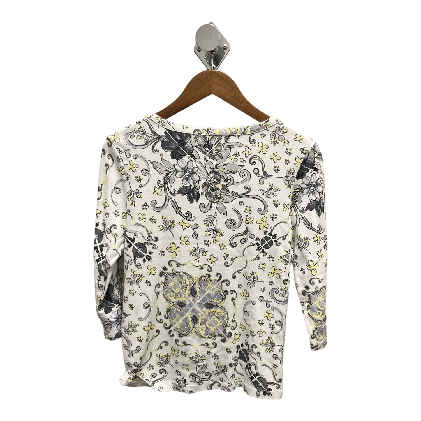 Top 3/4 Sleeve By Croft And Barrow  Size: S