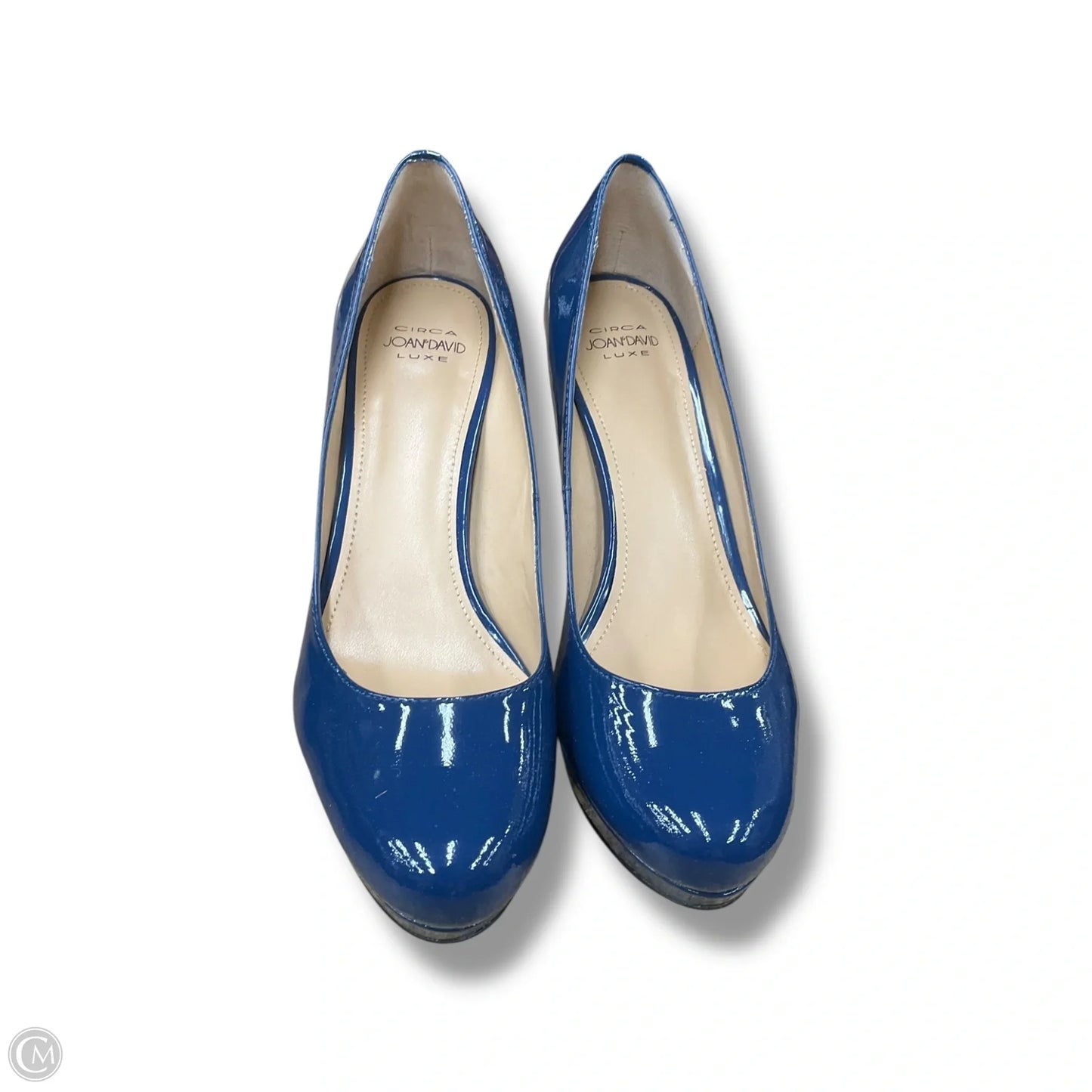 Shoes Heels Stiletto By Joan And David In Blue, Size: 7.5