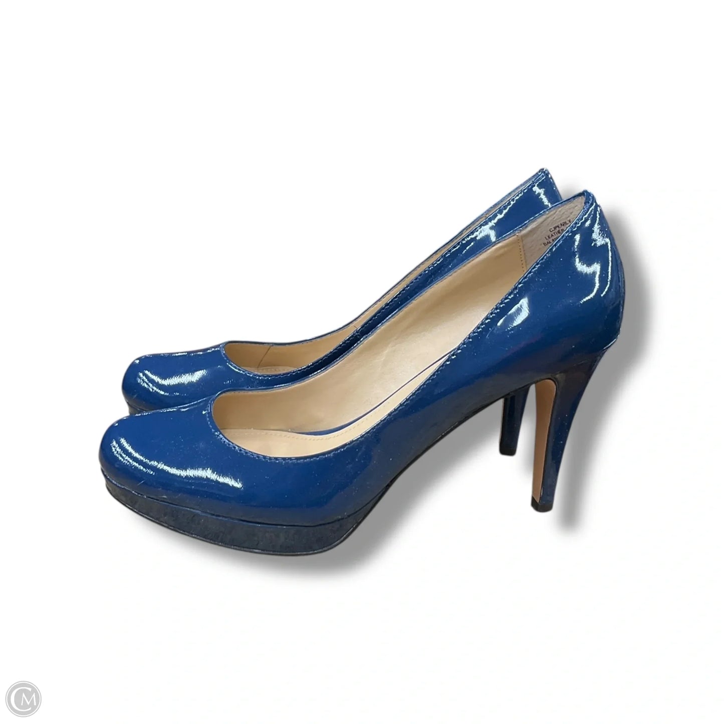 Shoes Heels Stiletto By Joan And David In Blue, Size: 7.5