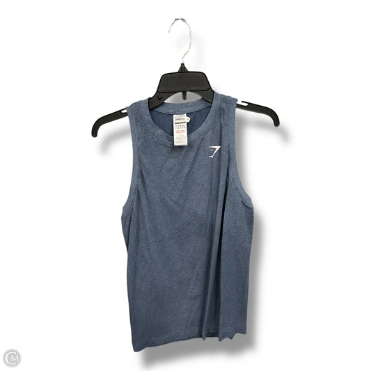 Athletic Tank Top By Gym Shark In Blue, Size: S