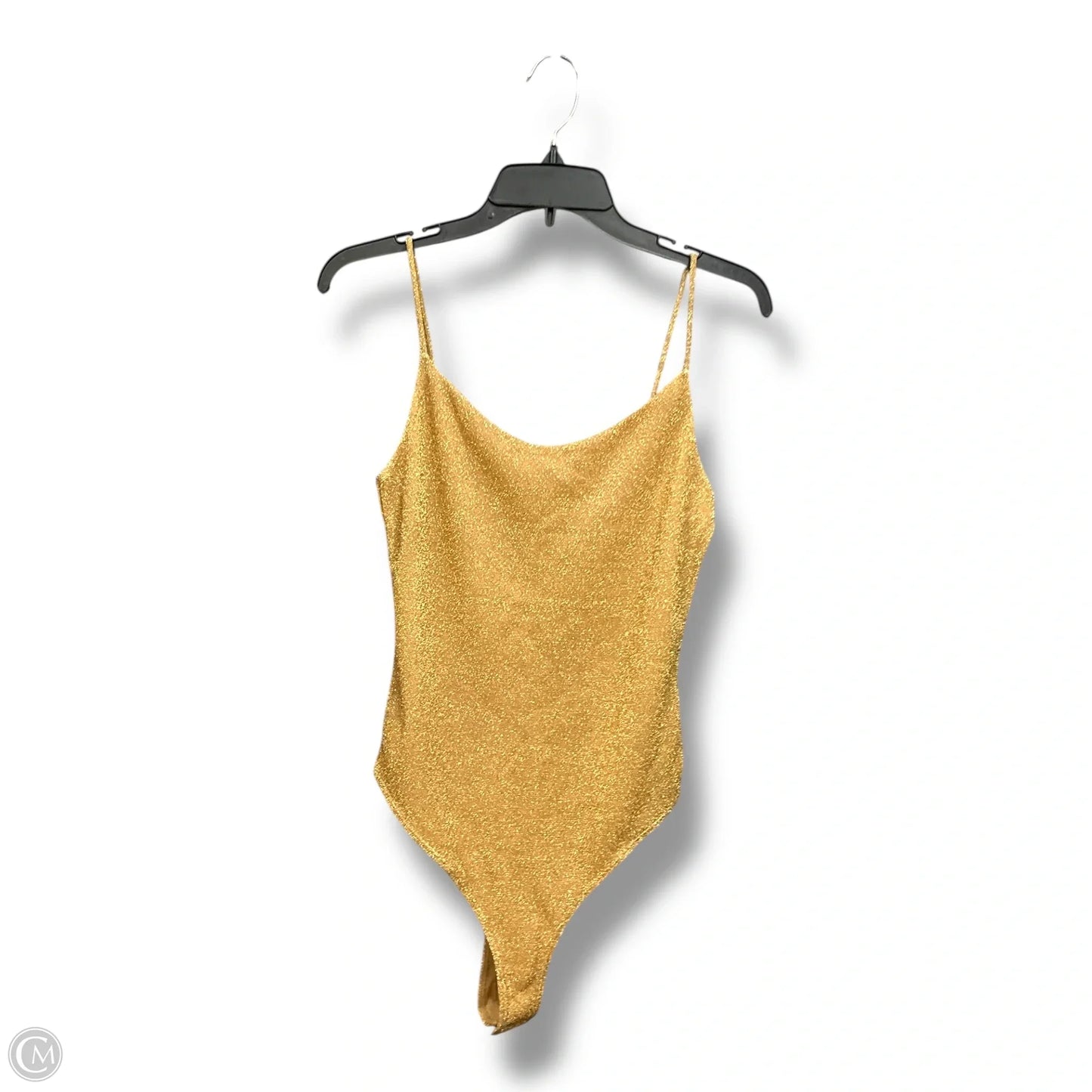 Bodysuit By H&m In Gold, Size: S