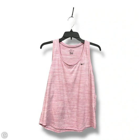 Tank Top By Nike Apparel In Pink, Size: M