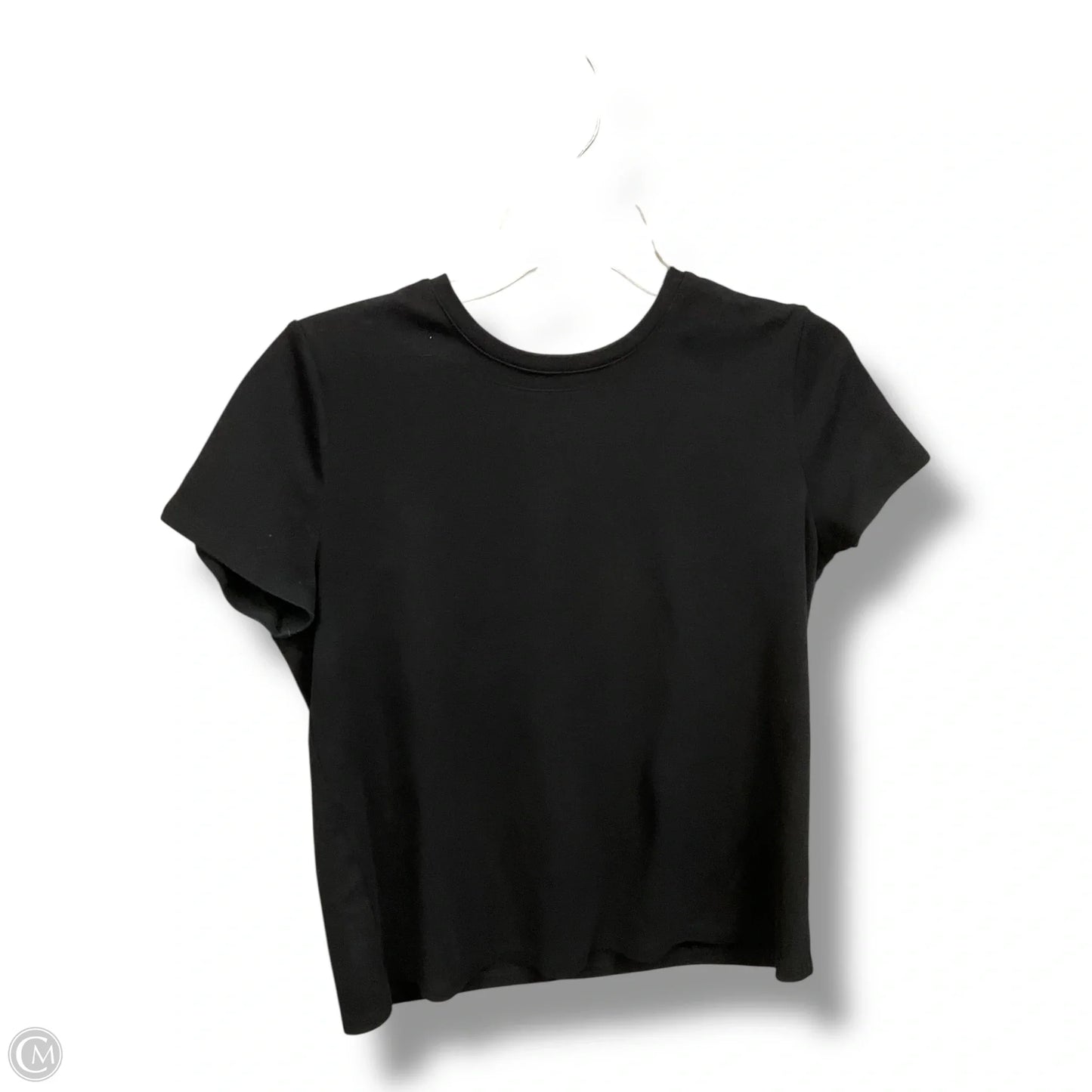 Top Short Sleeve Basic By Liverpool In Black, Size: M