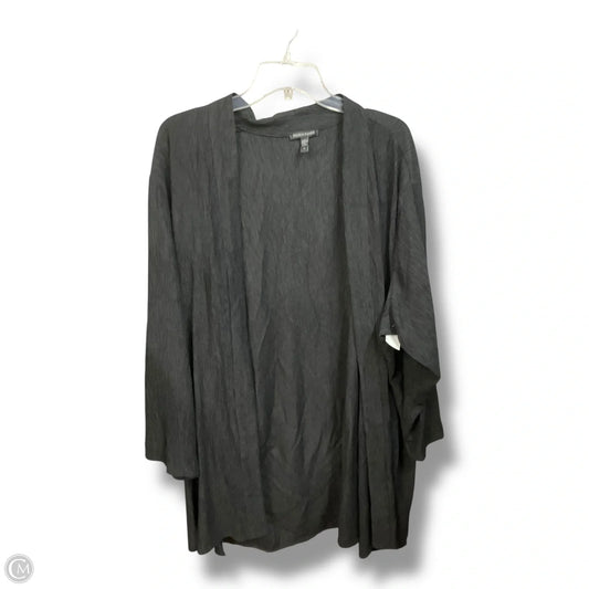 Cardigan By Eileen Fisher In Black, Size: 1x