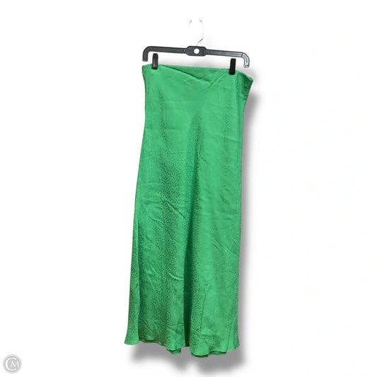 Skirt Maxi By Loft In Green, Size: S