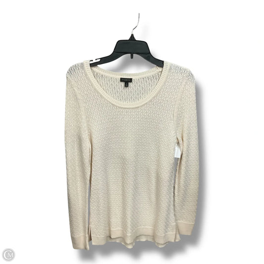 Sweater By Talbots In Cream, Size: S