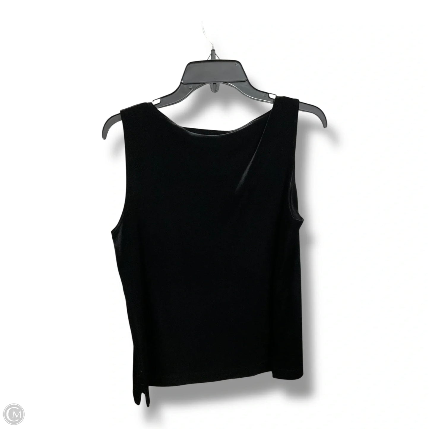 Top Sleeveless Basic By Chicos In Black, Size: L