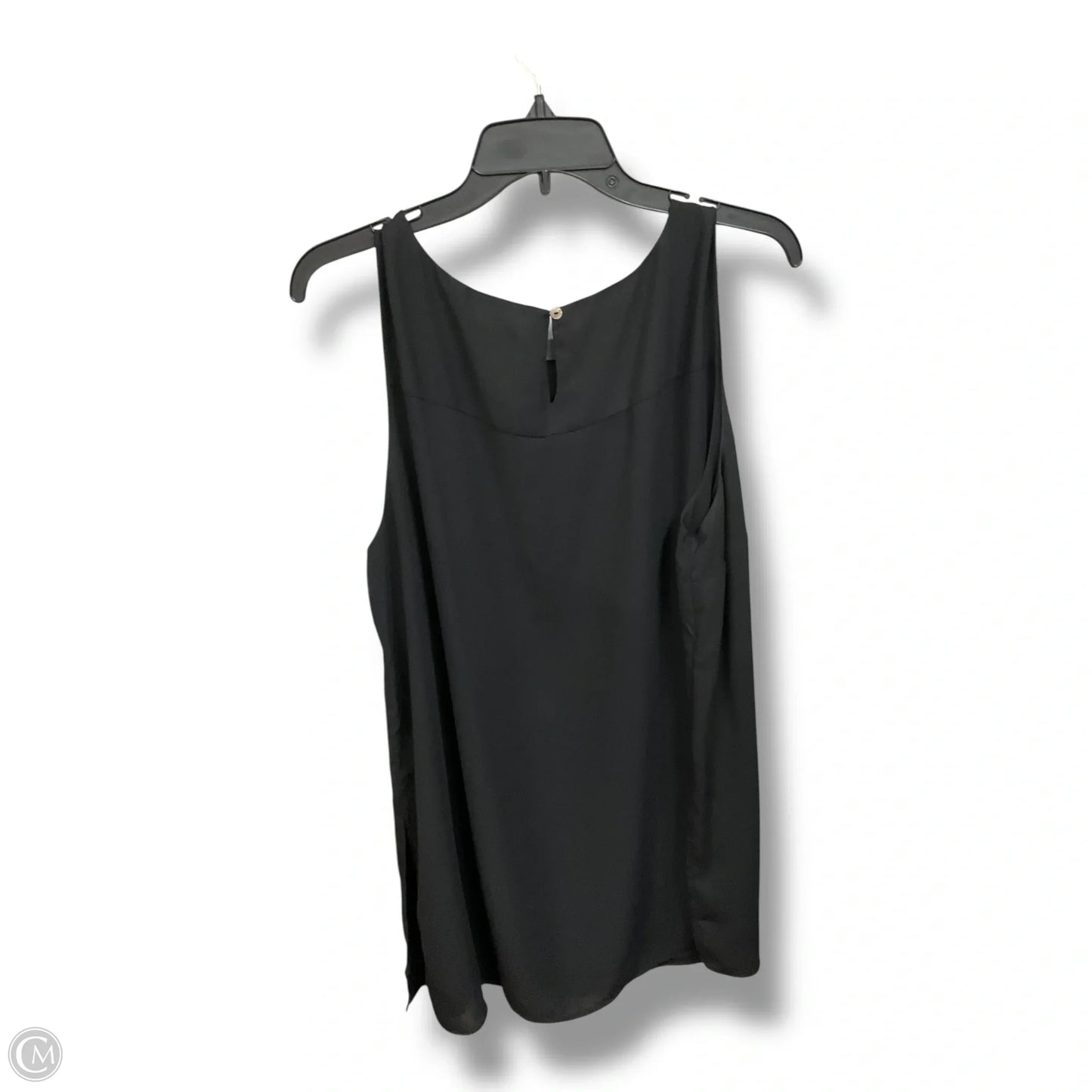 Blouse Sleeveless By Chicos In Black, Size: Xl