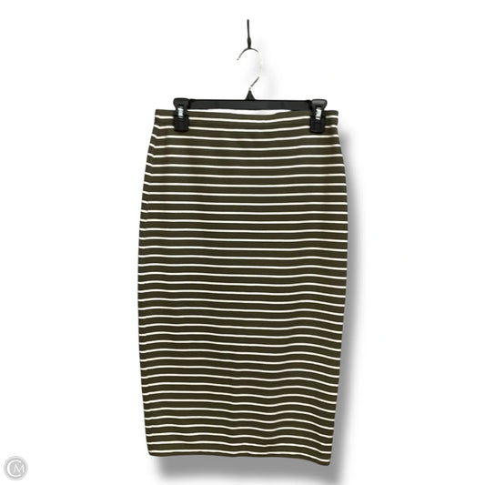 Skirt Maxi By Max Studio In Striped Pattern, Size: S