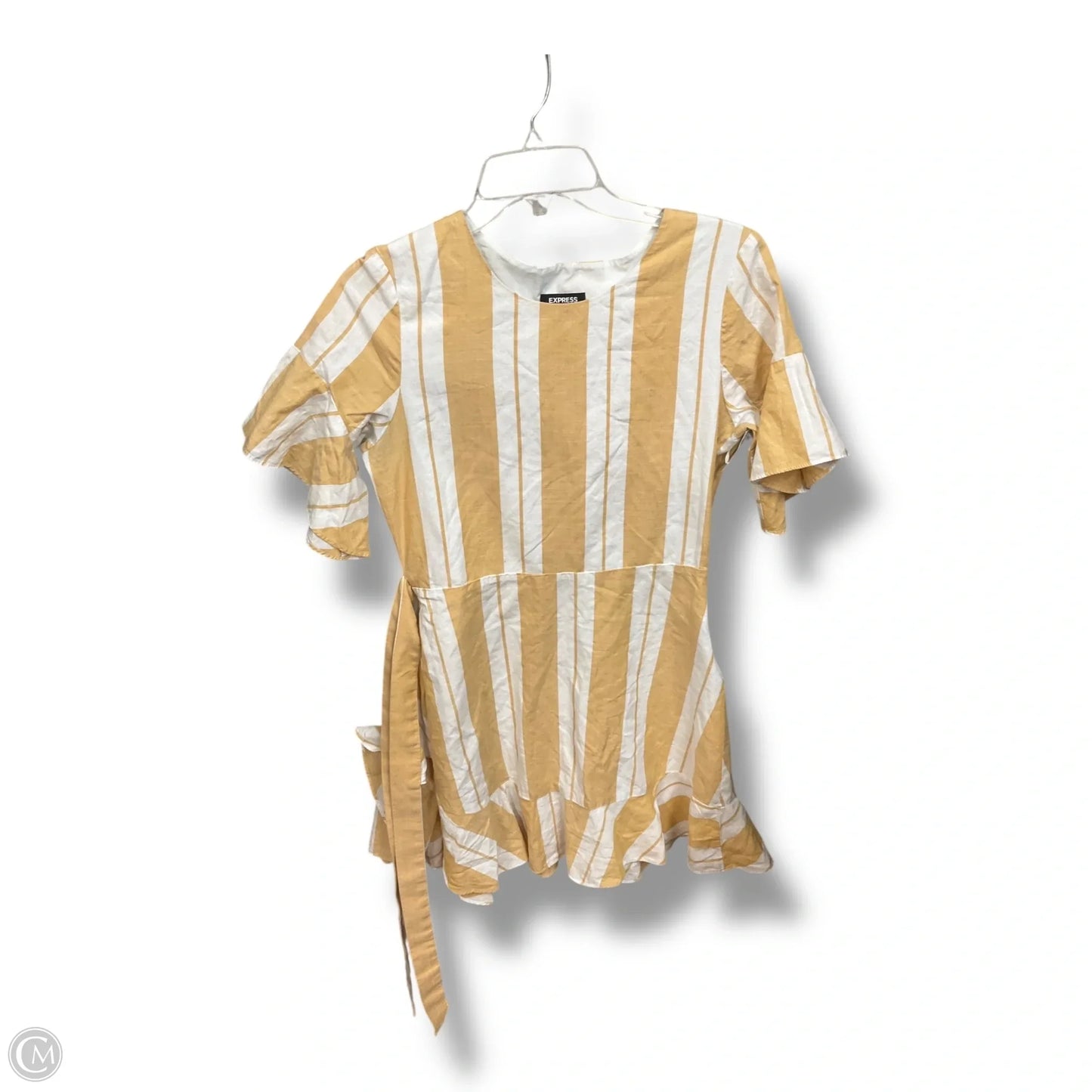 Dress Casual Midi By Express In Striped Pattern, Size: Sp