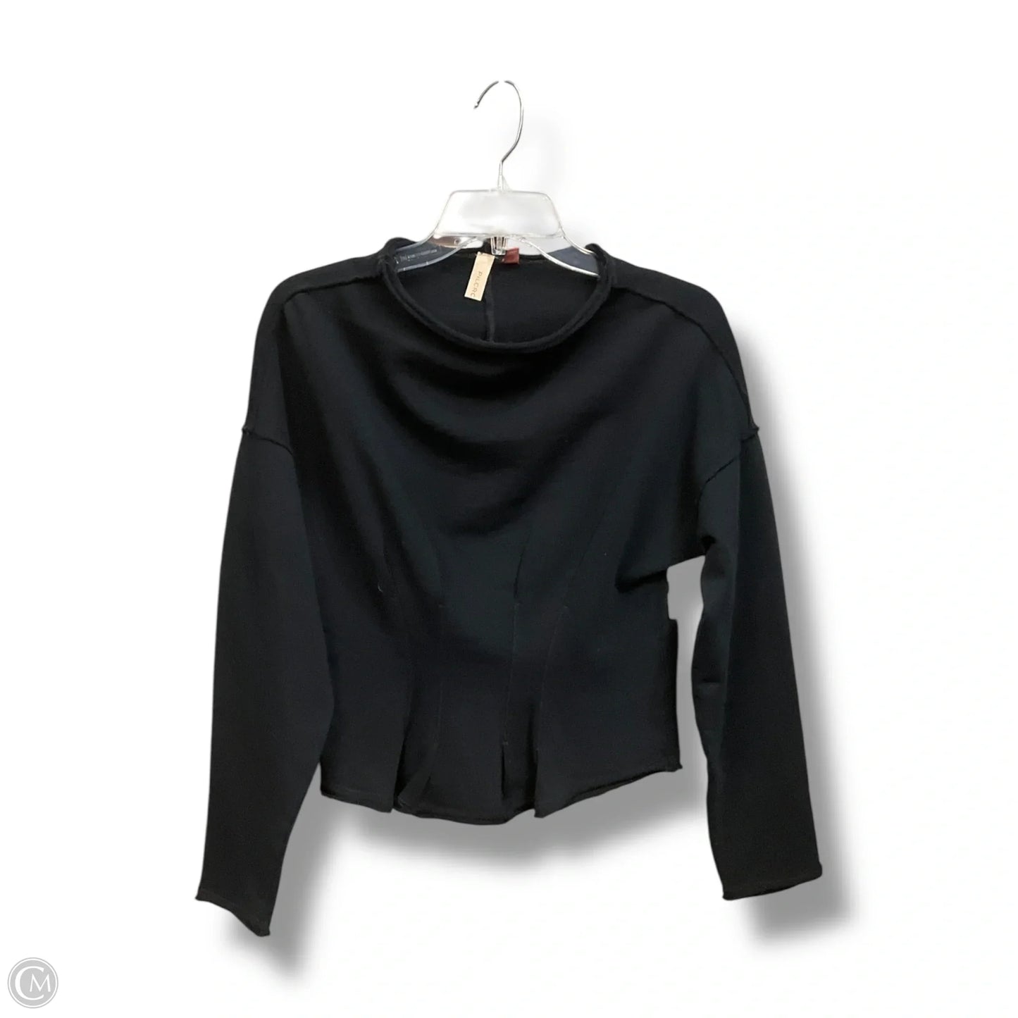 Top Long Sleeve Basic By Pilcro In Black, Size: Xs