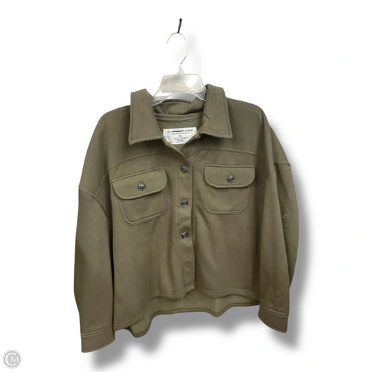 Jacket Shirt By The Sweatshirt Project In Green, Size: Xl