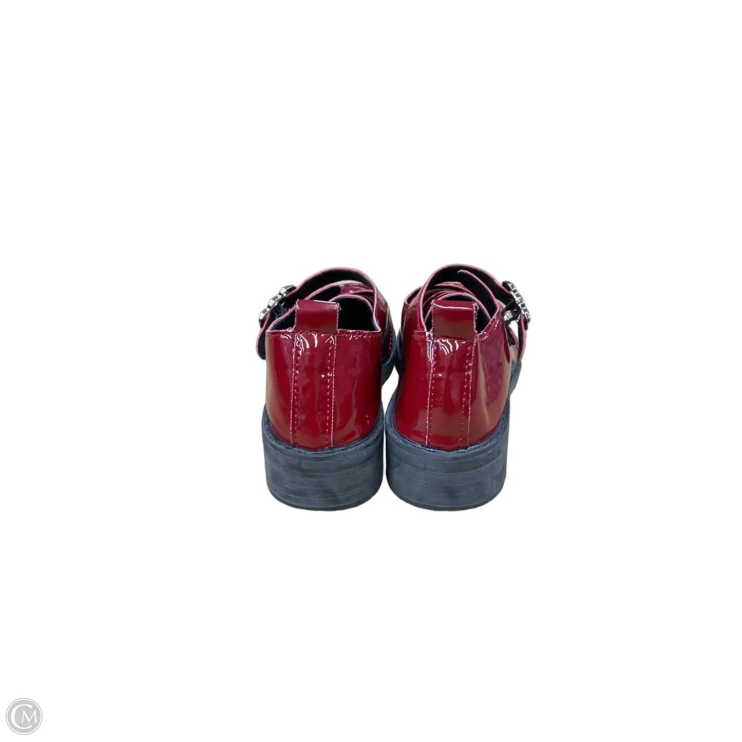Shoes Flats By Clothes Mentor In Red, Size: 6