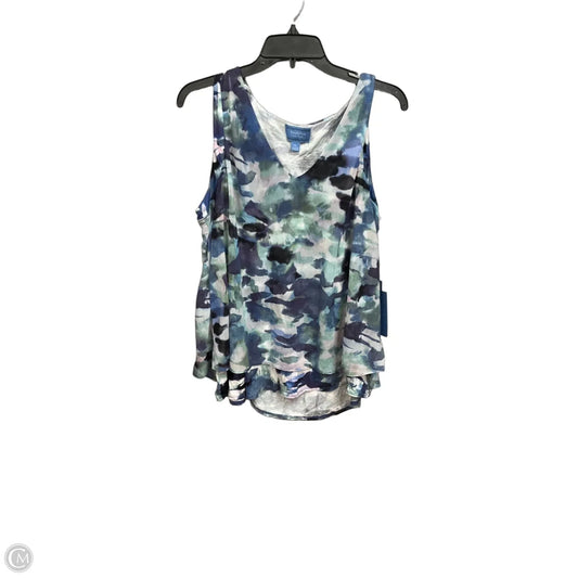 Top Sleeveless By Elle In Multi-colored, Size: Xl