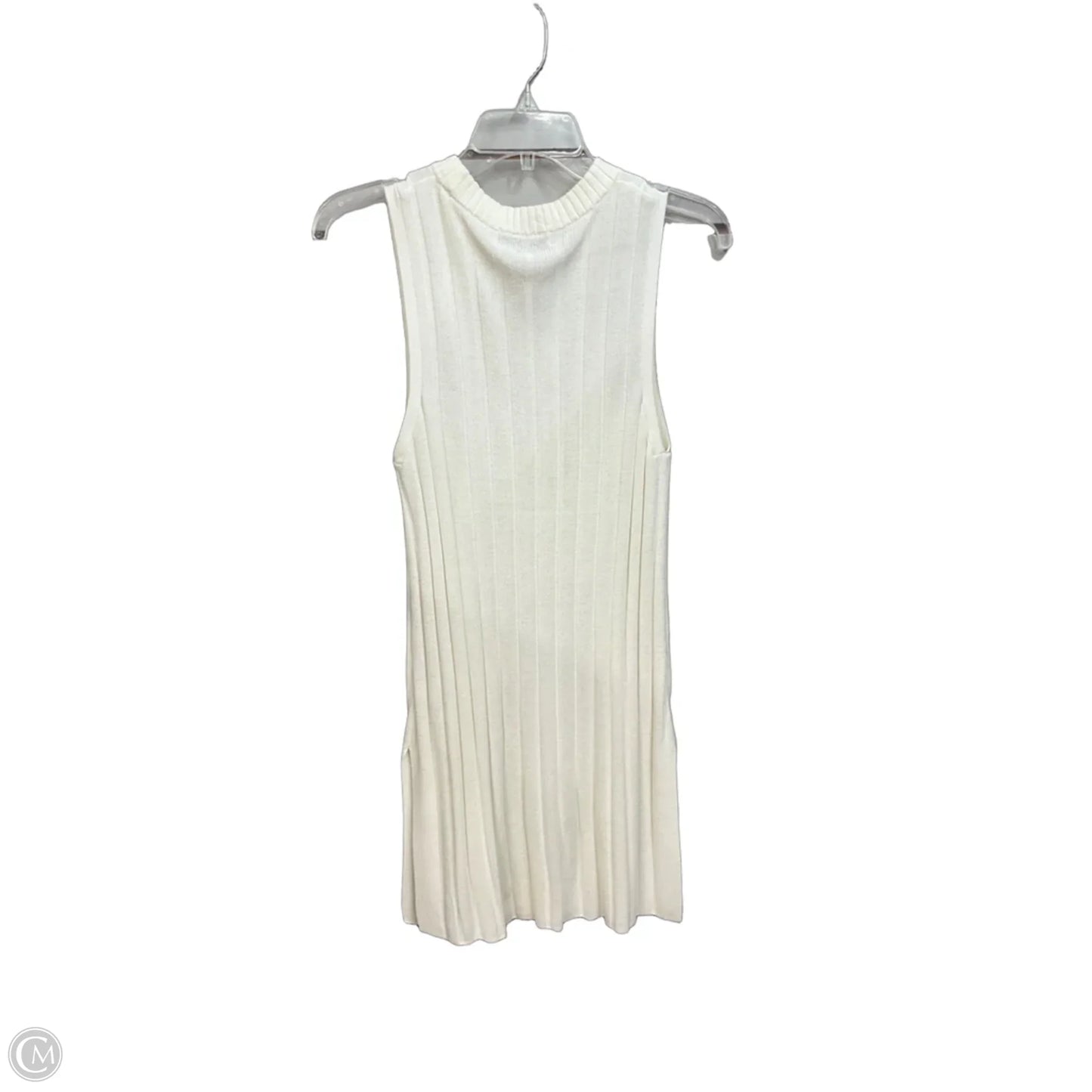 Dress Casual Midi By H&m In White, Size: S