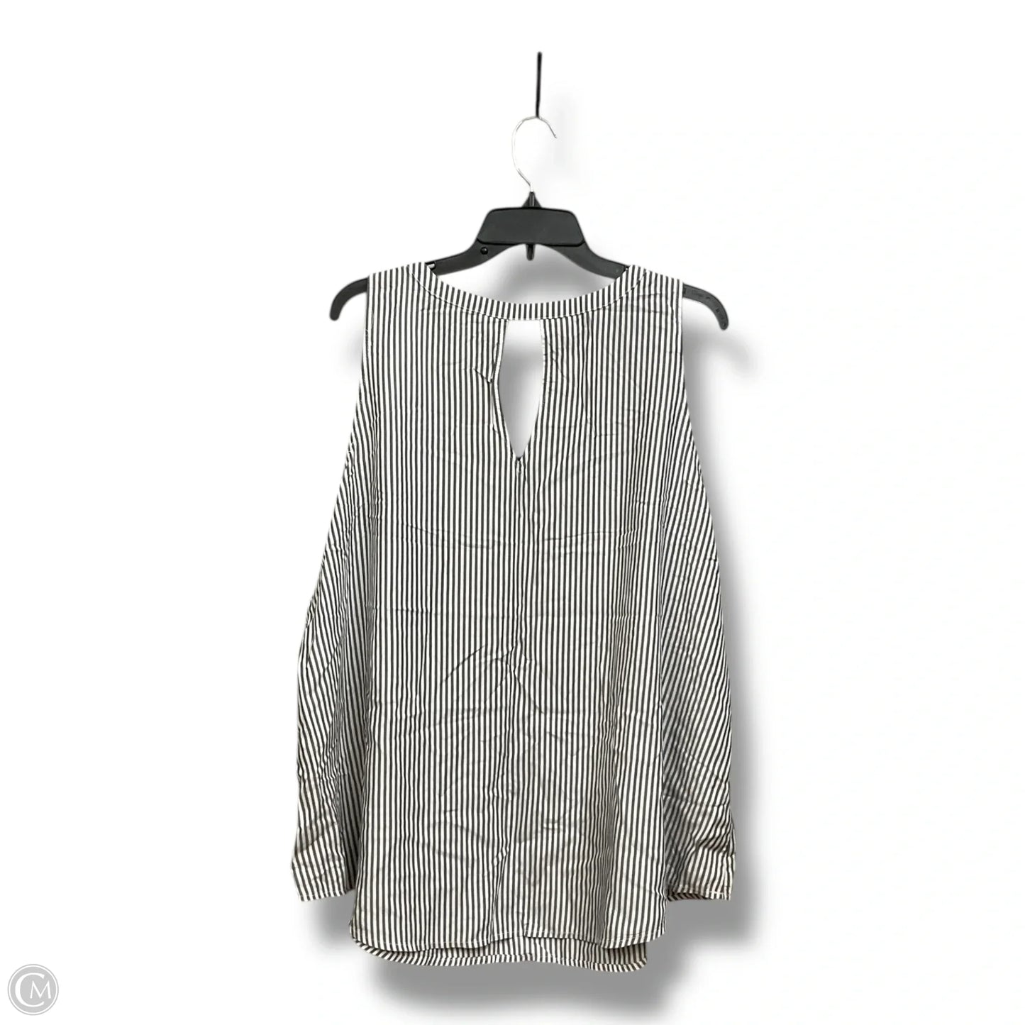 Top Sleeveless By Old Navy In Striped Pattern, Size: Xxl