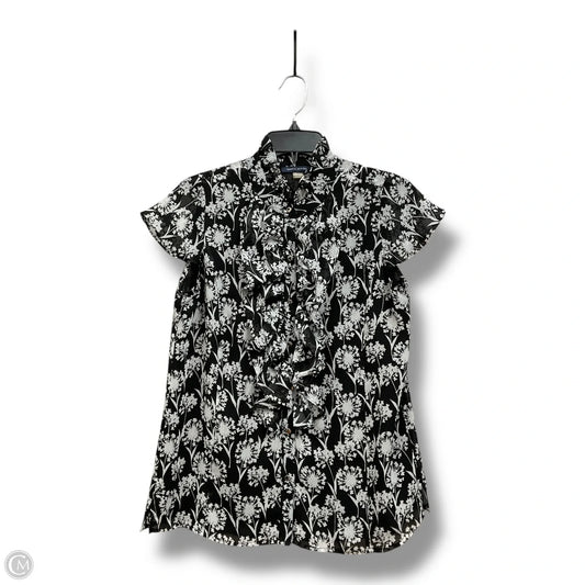 Blouse Sleeveless By Tommy Hilfiger In Blue & White, Size: S