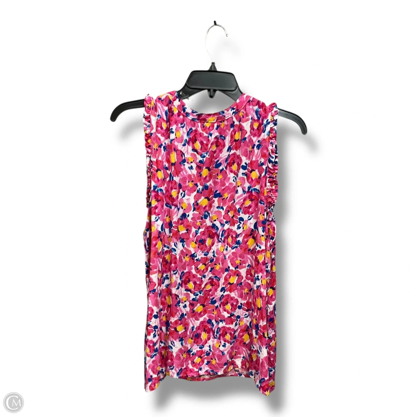 Top Sleeveless By Time And Tru In Multi-colored, Size: M