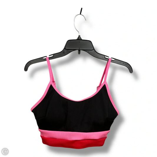 Swimsuit 2pc By Cme In Black & Pink, Size: M