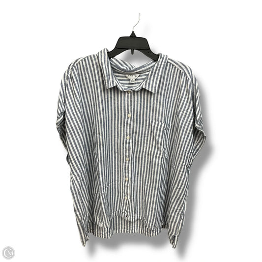 Top Sleeveless By Orvis In Striped Pattern, Size: 3x