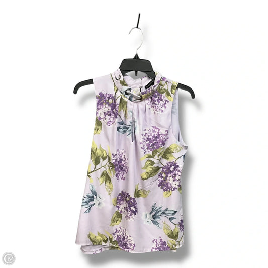 Blouse Sleeveless By White House Black Market In Purple, Size: M