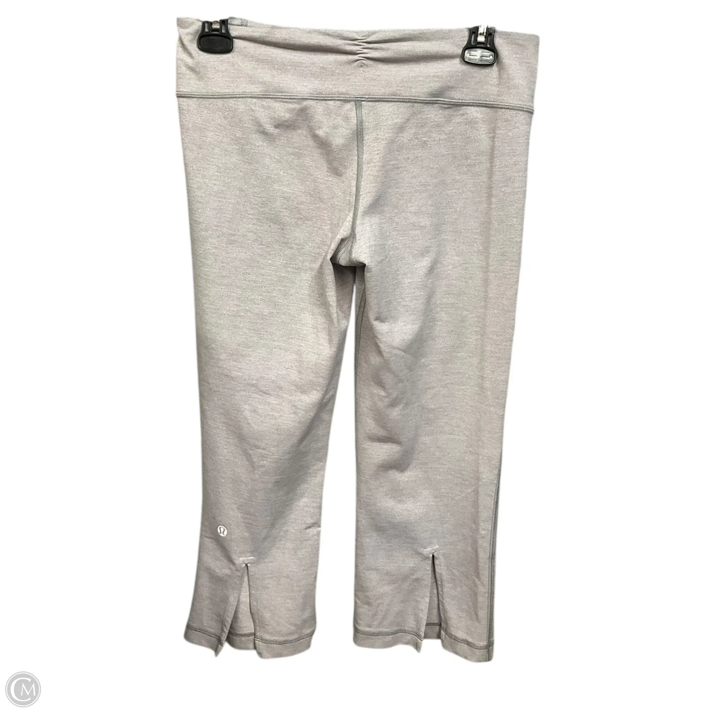 Athletic Capris By Lululemon In Taupe, Size: M