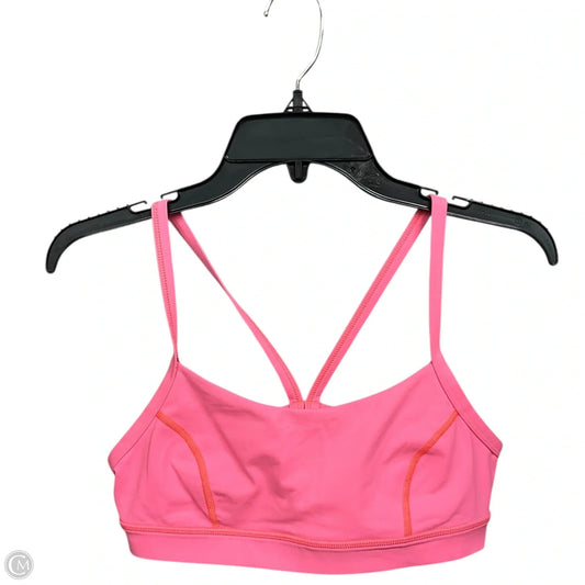 Athletic Bra By Lululemon In Pink, Size: M