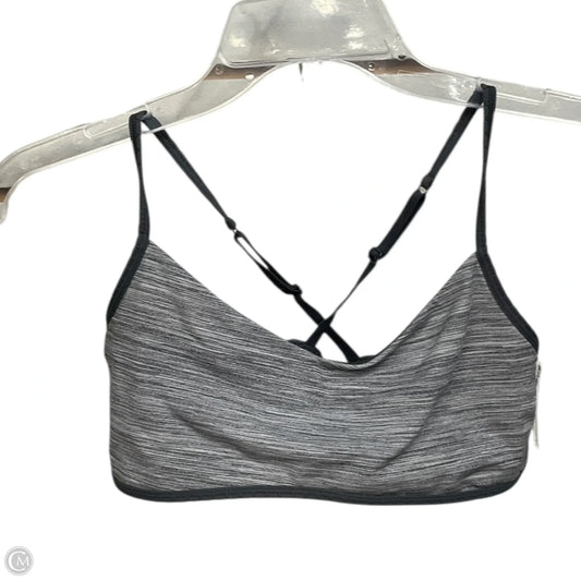 Athletic Bra By Lululemon In Grey, Size: M