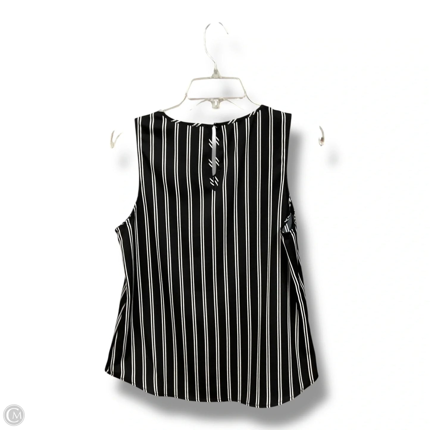 Top Sleeveless By Dr2 In Striped Pattern, Size: S