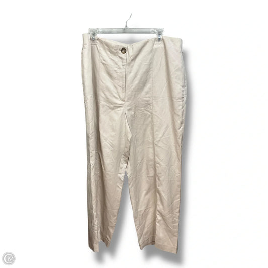 Pants Dress By Ann Taylor In Cream, Size: 18