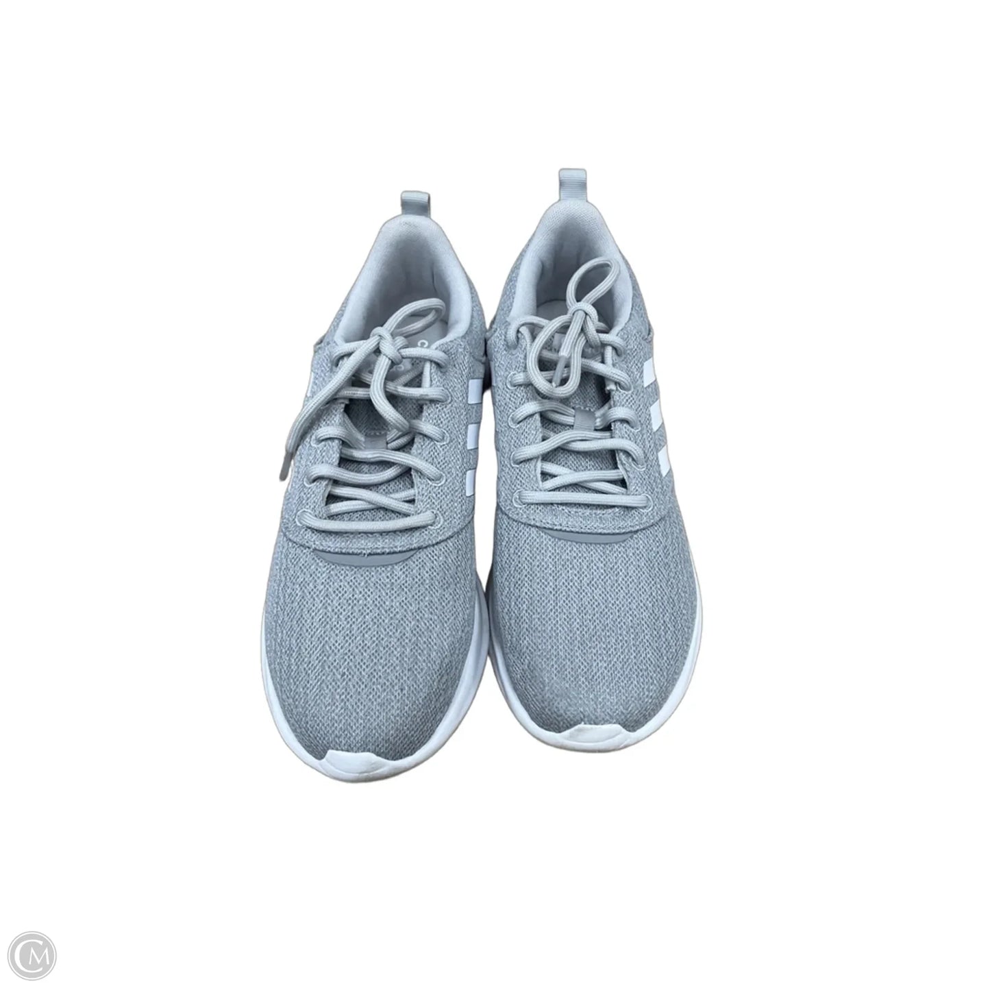 Shoes Athletic By Adidas In Grey, Size: 10