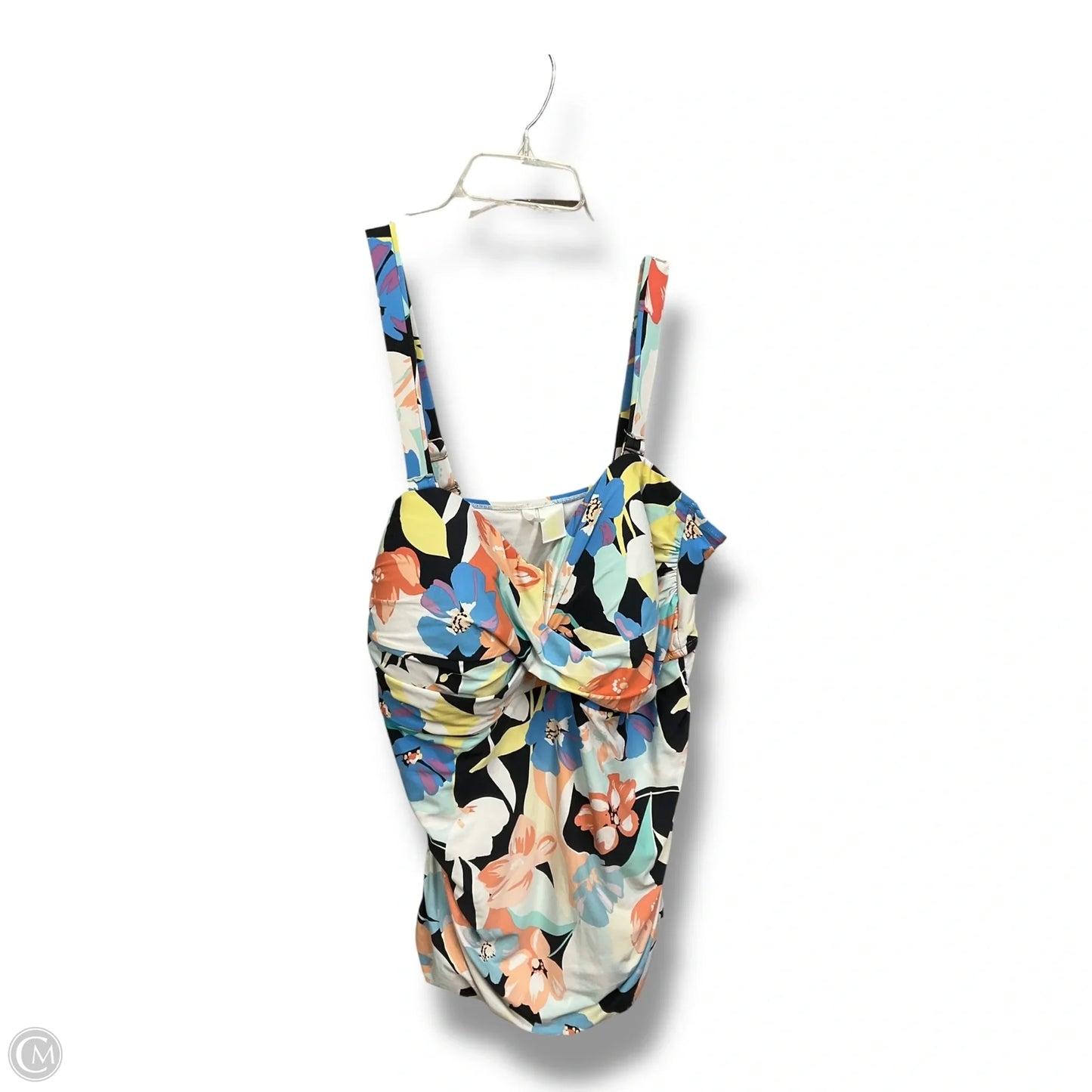 Swimsuit Top By Clothes Mentor In Multi-colored, Size: 3x