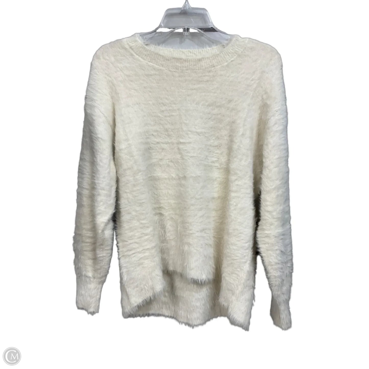 Sweater By Loft In Cream, Size: S