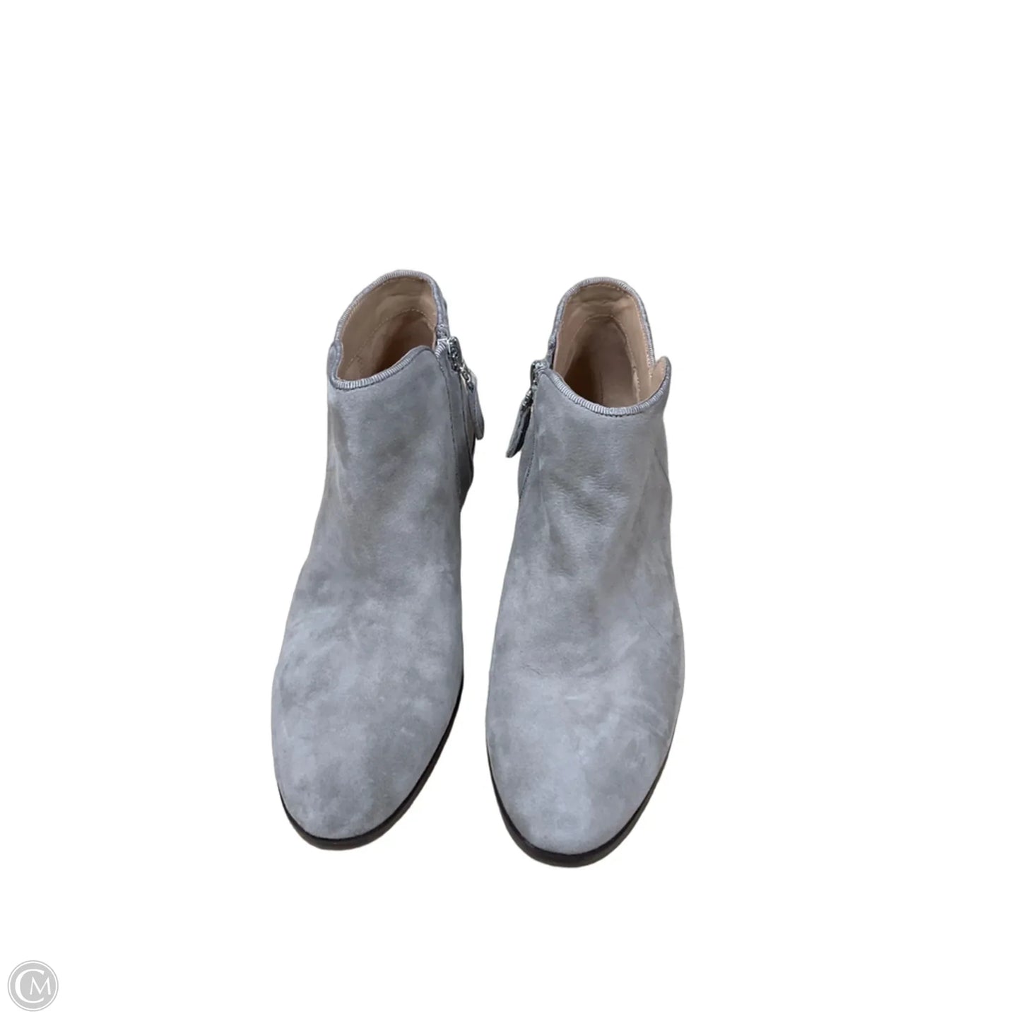 Boots Ankle Heels By Sam Edelman In Grey, Size: 6