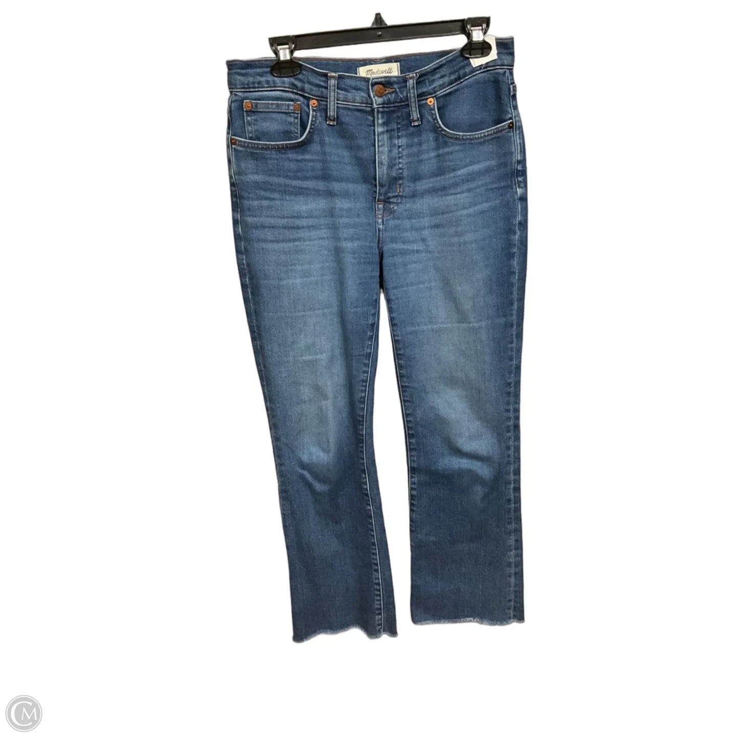 Jeans Boot Cut By Madewell In Blue Denim, Size: 6