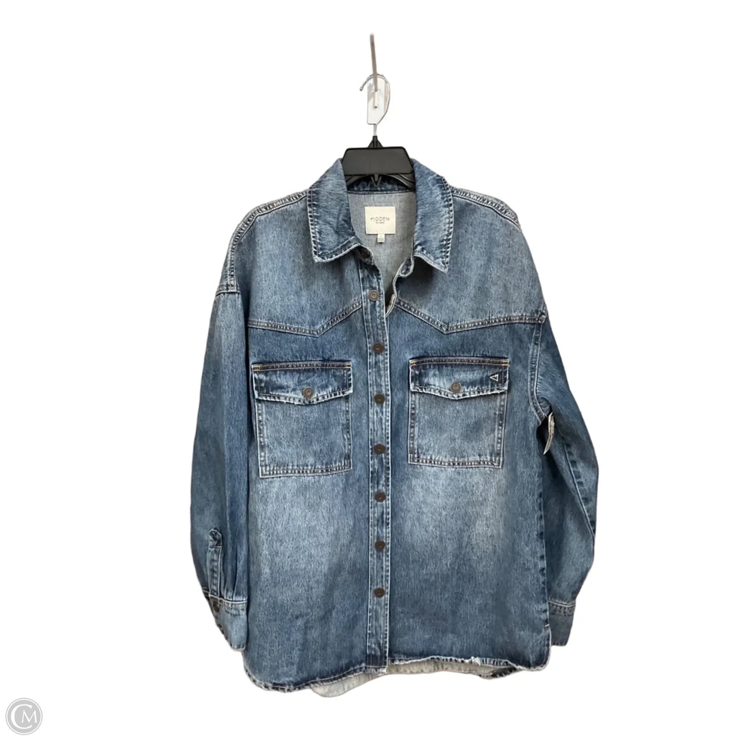 Jacket Denim By Hidden In Blue Denim, Size: S