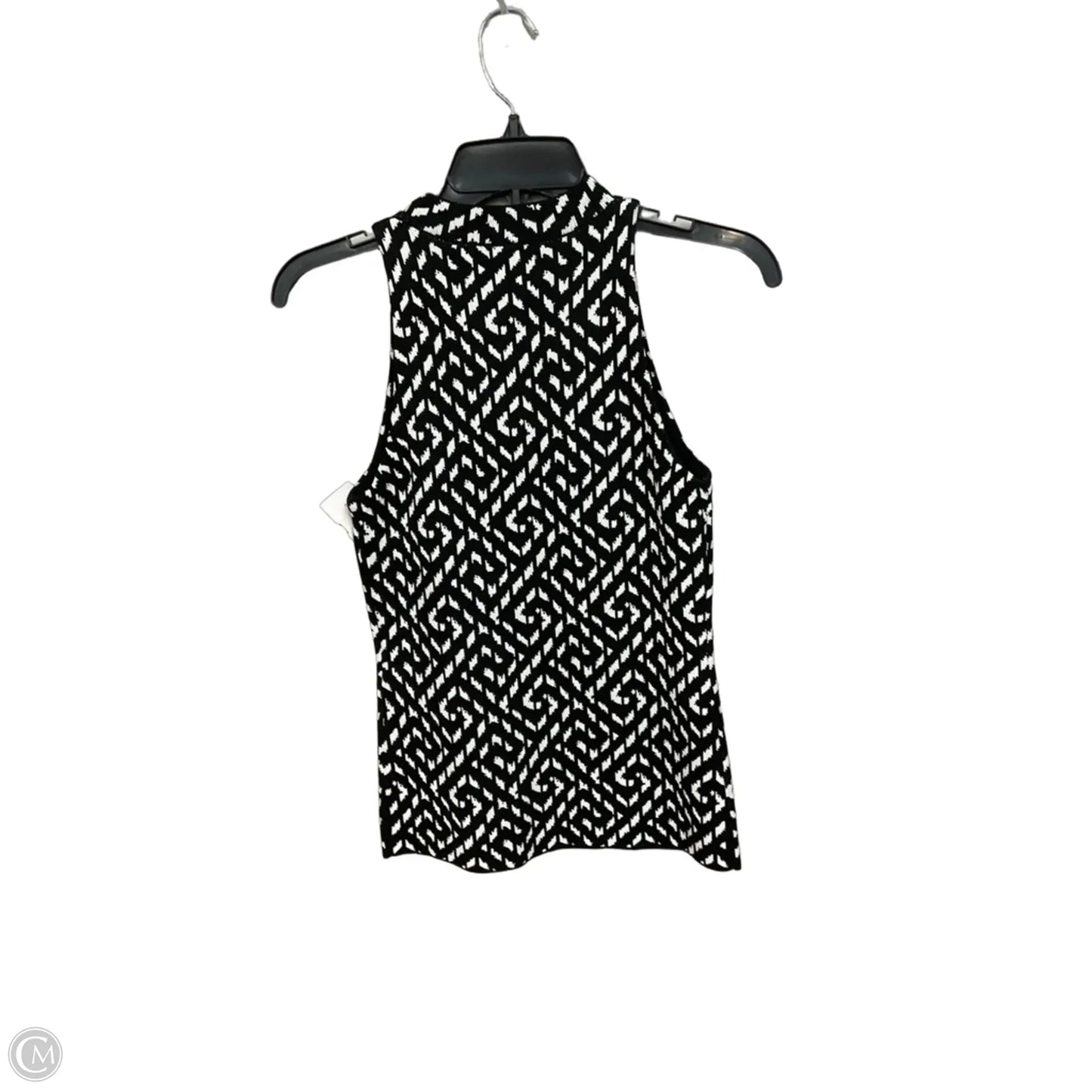 Top Sleeveless By White House Black Market In Black & White, Size: Xs