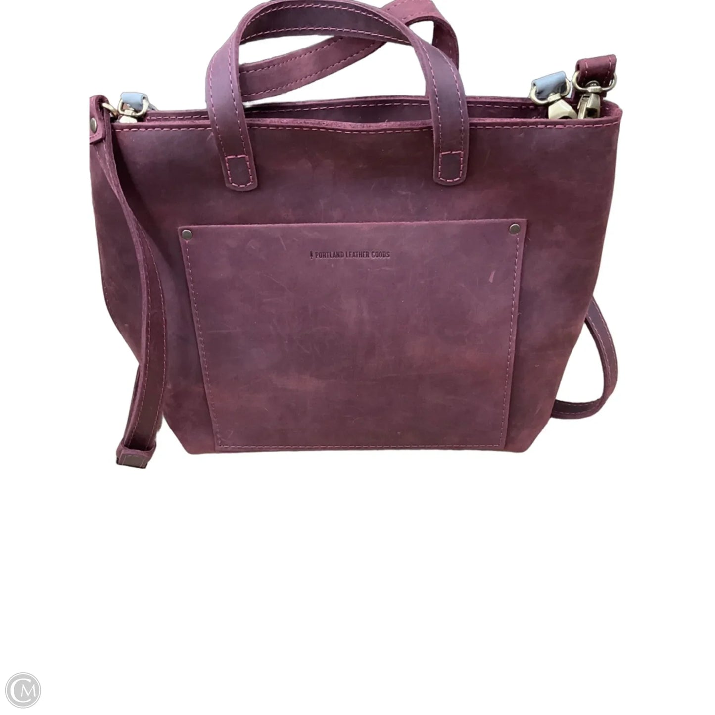 Crossbody Leather By Portland Leather, Size: Medium