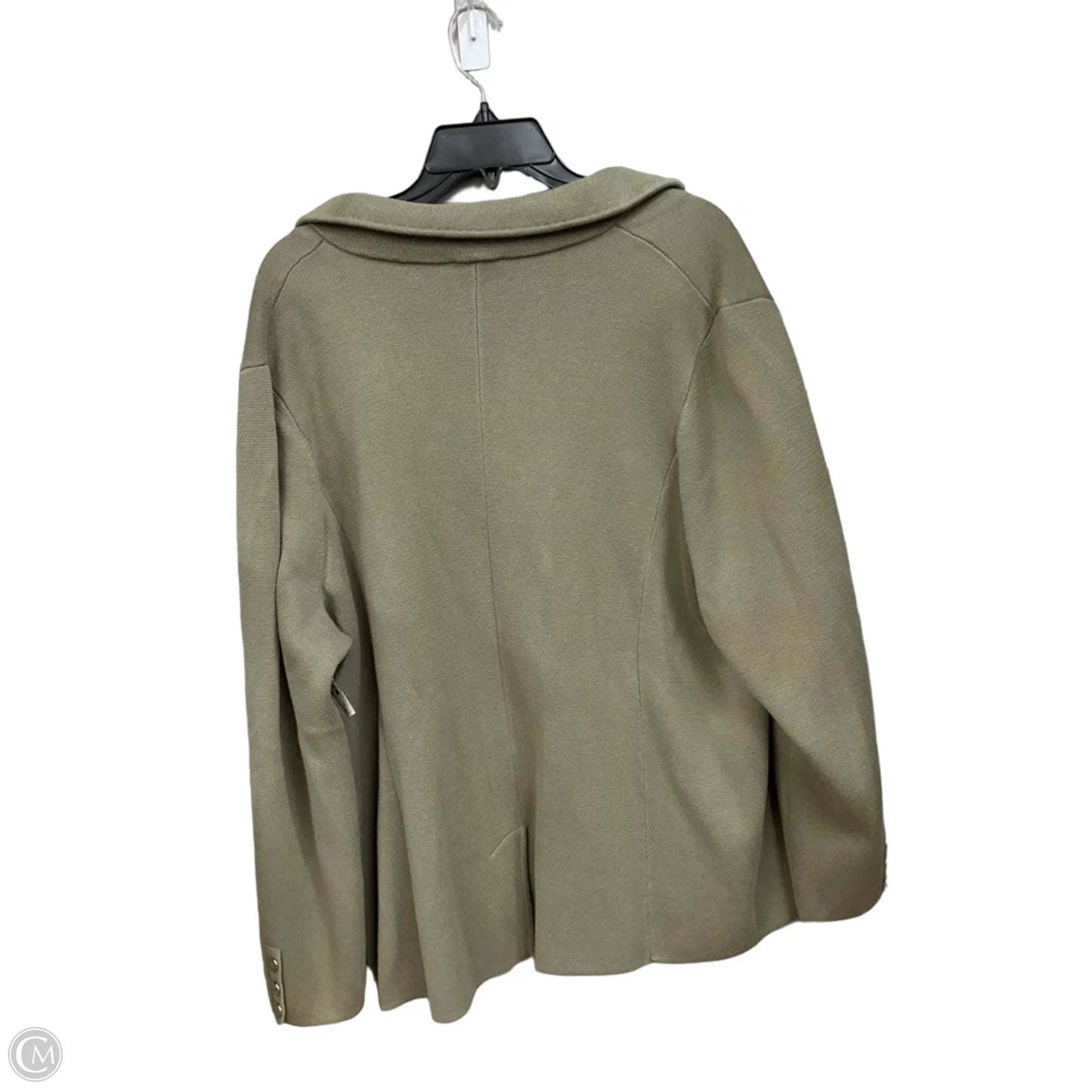 Cardigan By Talbots In Green, Size: 3x