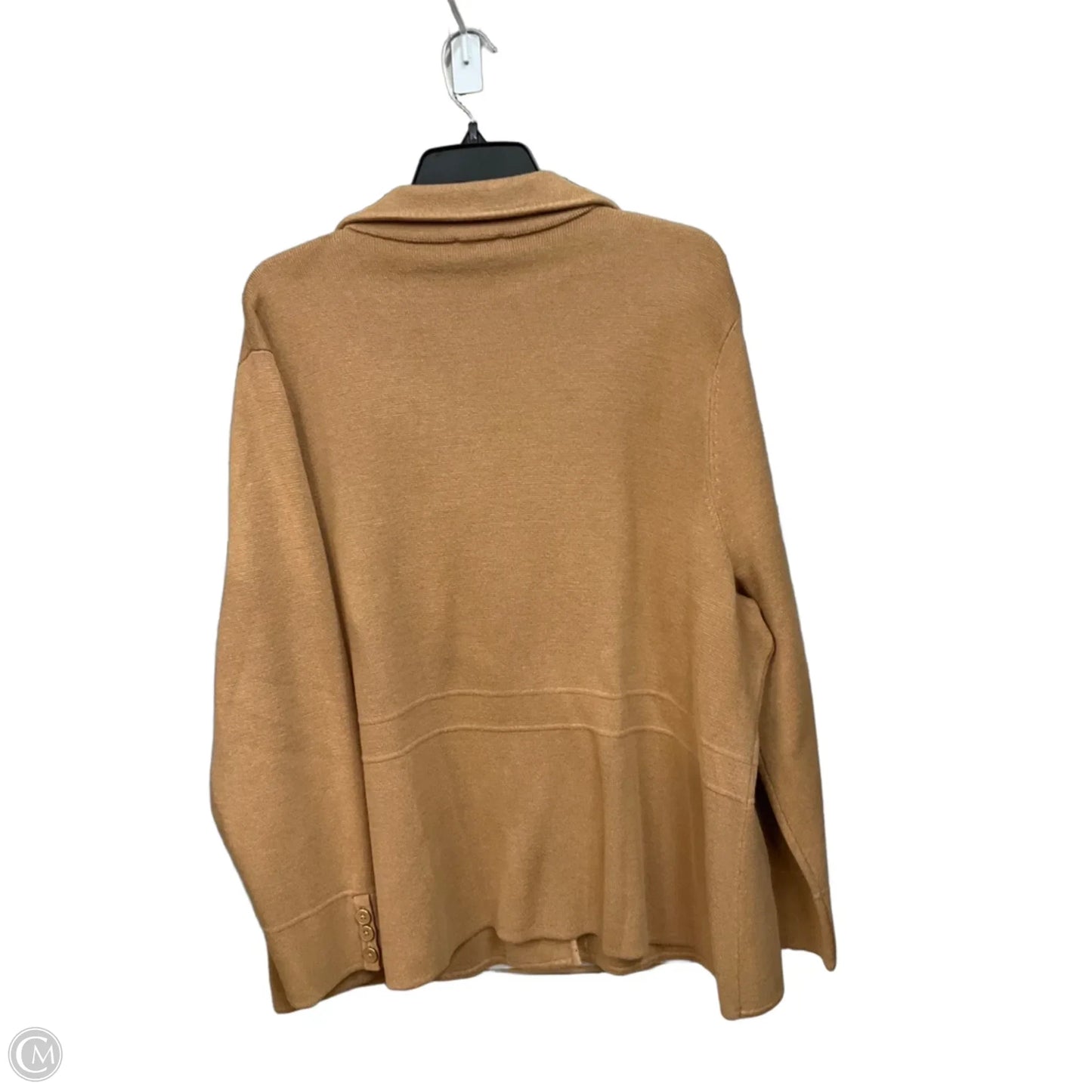 Cardigan By Talbots In Tan, Size: 3x